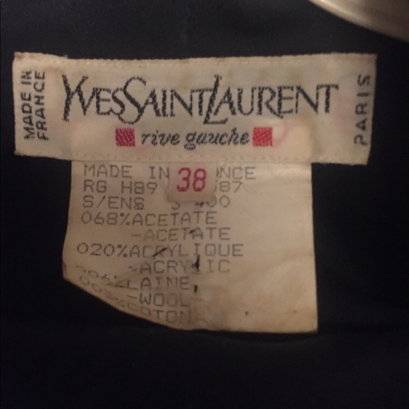 Yves Saint Laurent Dresses & Skirts - YSL label for @epoquemartin Yves Saint Laurent Dresses & Skirts - YSL label for @epoquemartin
